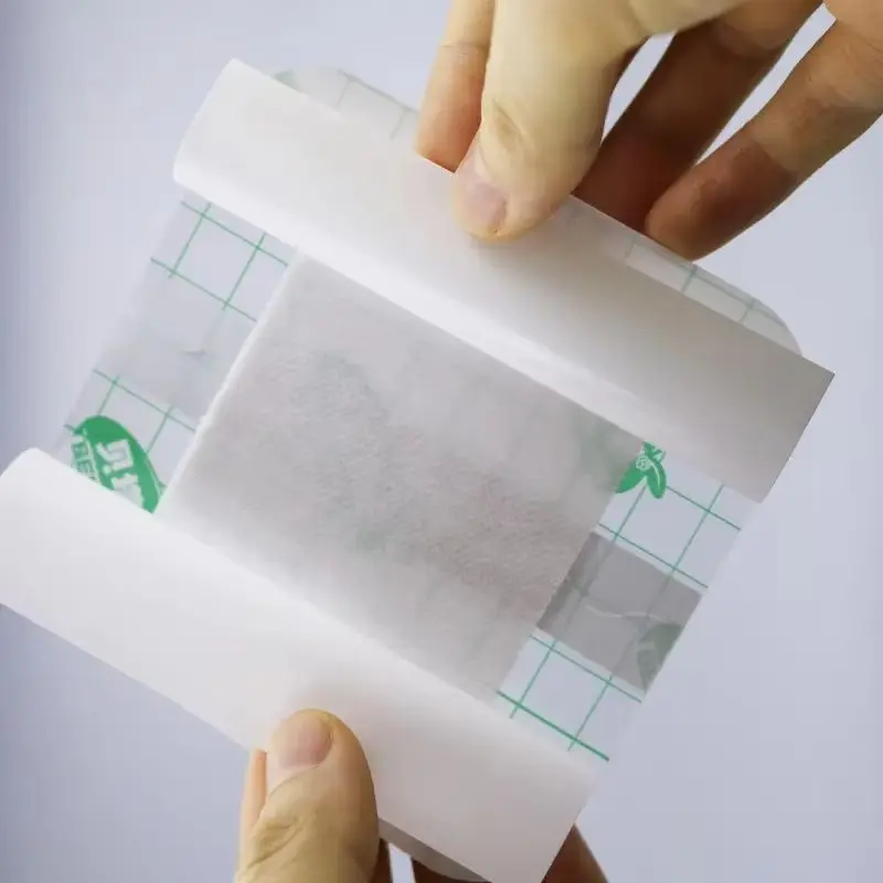 

10Pcs/Set Waterproof Wound Dressing Patch Transparent Band Aid First Aid Dressing Tape Waterproof for Bath Adhesive Bandages