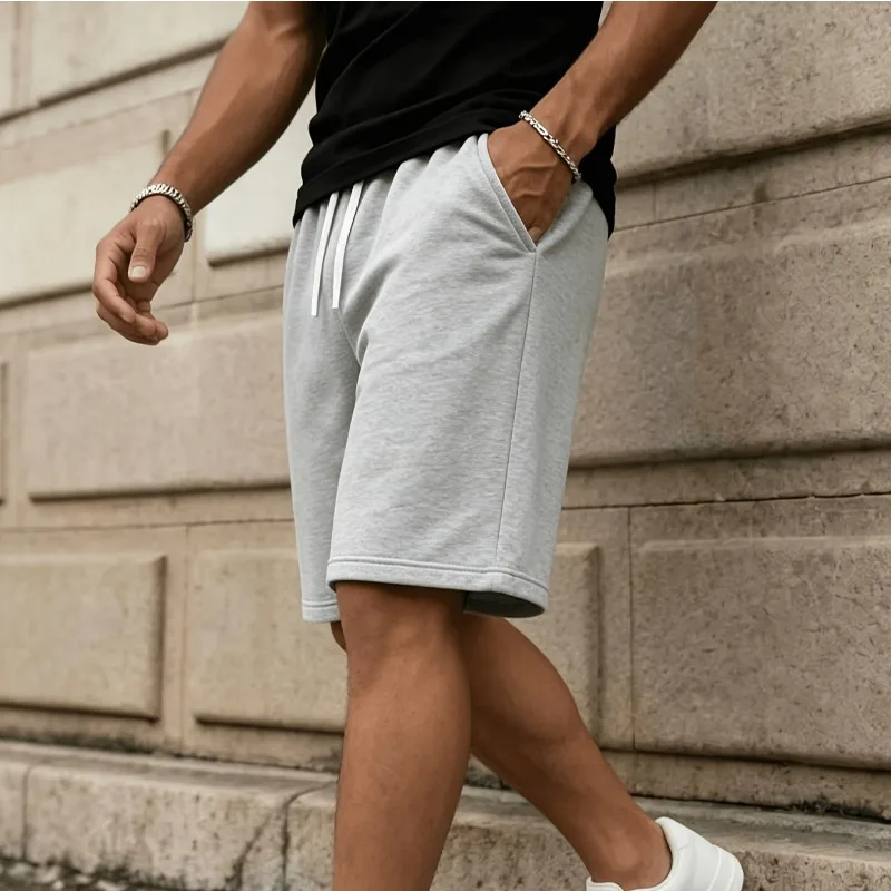 

Men's Lightweight Drawstring Loose Sports Shorts, Men's Street Sports and Leisure Fitness Shorts, Summer New Style, Unisex