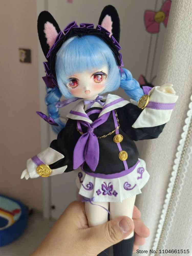New Genuine Tinyfox Mjd 1/6 Doll The Story Of Jinku Violet Bjd Doll Movable Joint Figure Cloth Wig Cute Collection Ornament Toy
