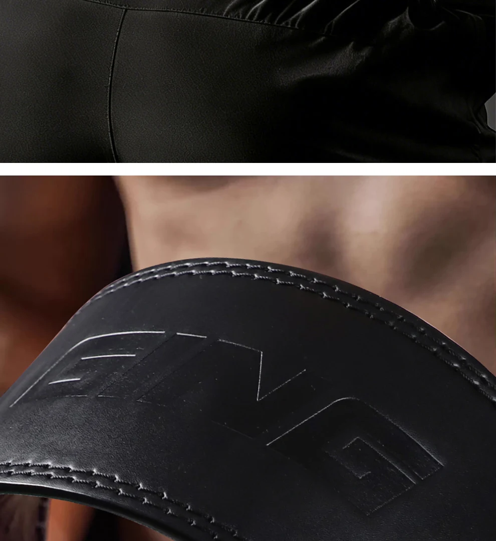 10/15 cm breiter Fitnessgürtel, Kniebeugen- und Deadlift-Gürtel, Gewichthebergürtel für Männer, professionelle Schutzkleidung für Krafttraining. – Detail 4