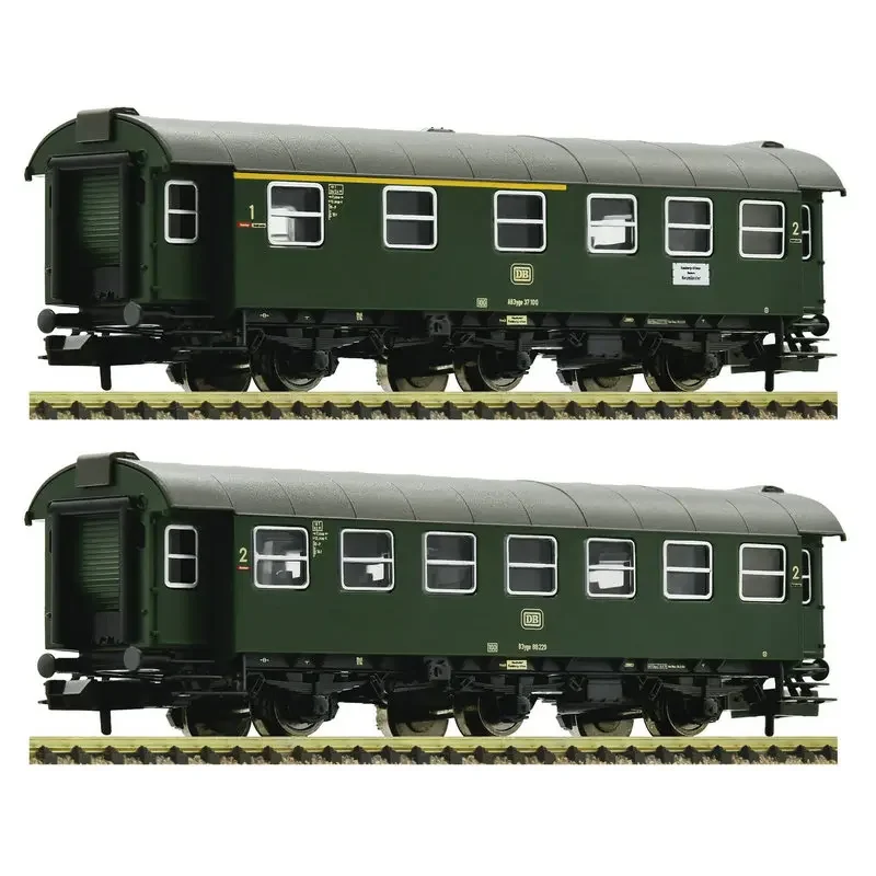 N Type 1/160 Train Model FLEISCHMANN 809911 DB Four-generation Passenger Carriage Two-section Train Model Carriage Toy