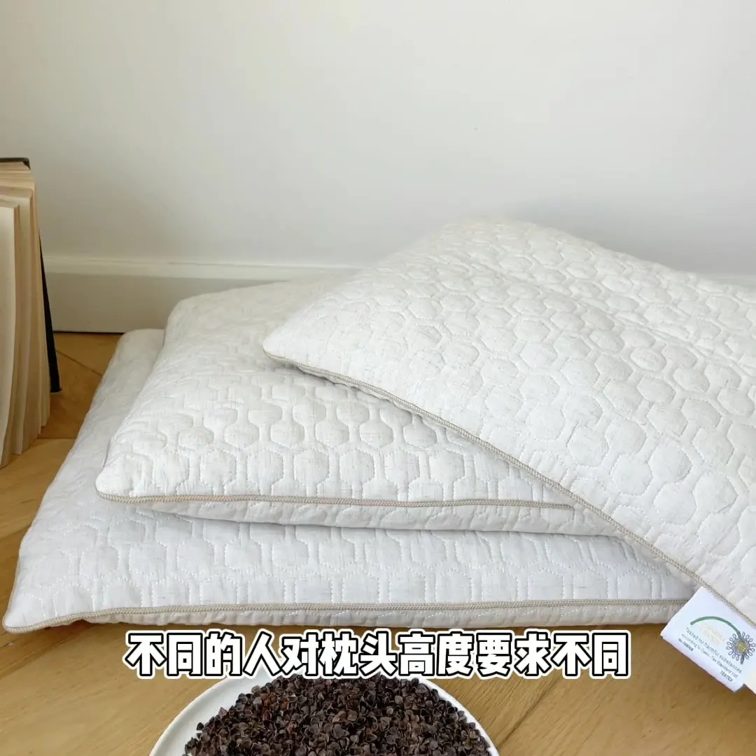 Class A Parent-child Linen Pillow Household Adult Does Not Collapse Deformed Single Child Natural Pillows