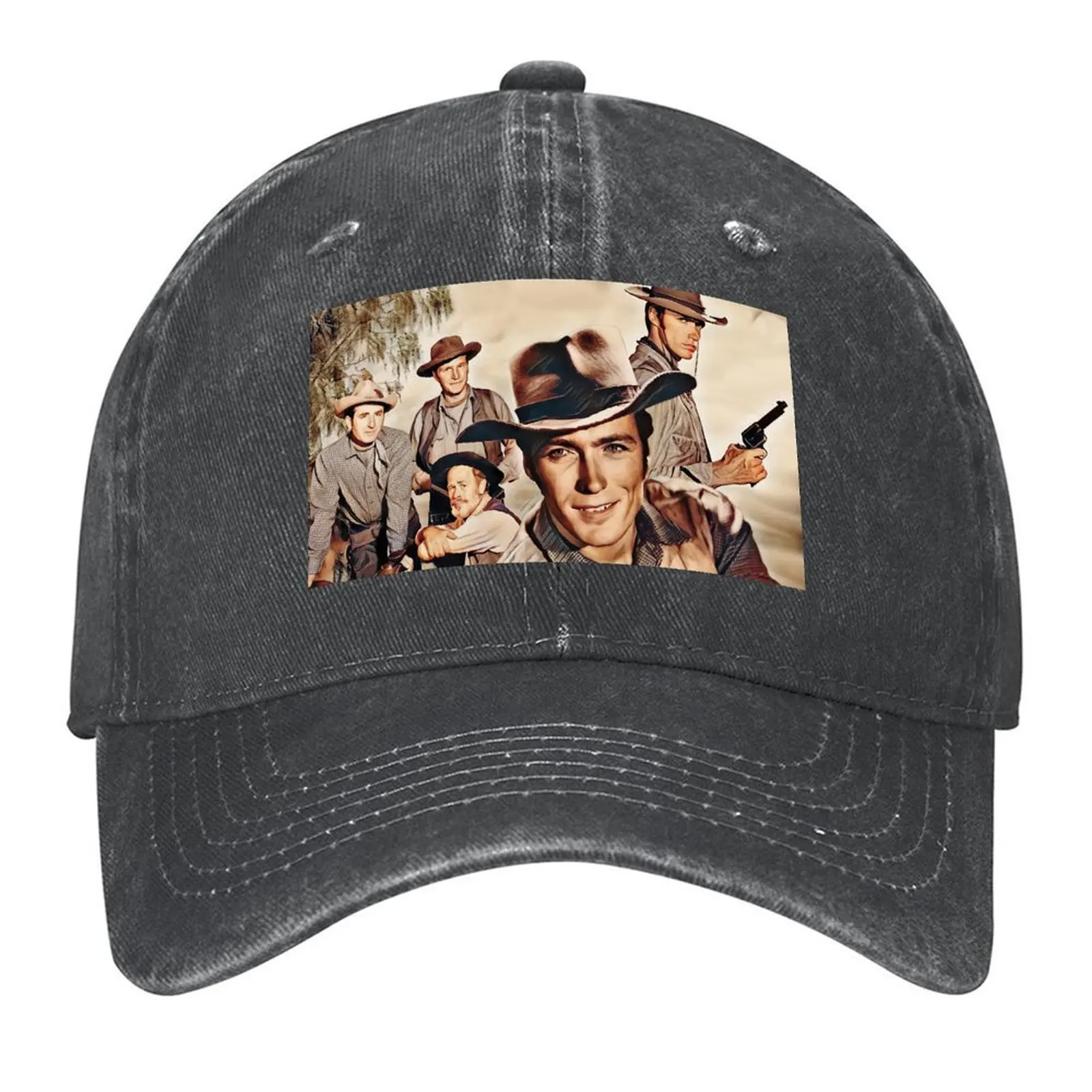 

Rawhide Clint Baseball Cap luxury caps Sunscreen luxury woman cap Beach Women's 2025 Men's