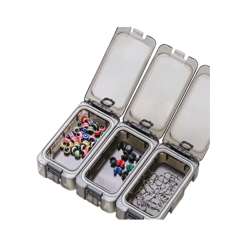 Multifunctional Luya Rock Fishing Box - Compact Rubik's Cube Design, Ideal for Storing Hooks, Baits, and Tools