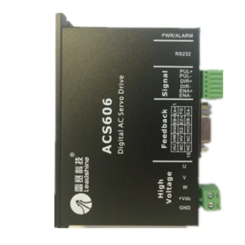 Leadshine ACS606 Digital AC Servo Drive And DC Brushless Servo Drive up to 60VDC 18A 200W for Industrial Automation