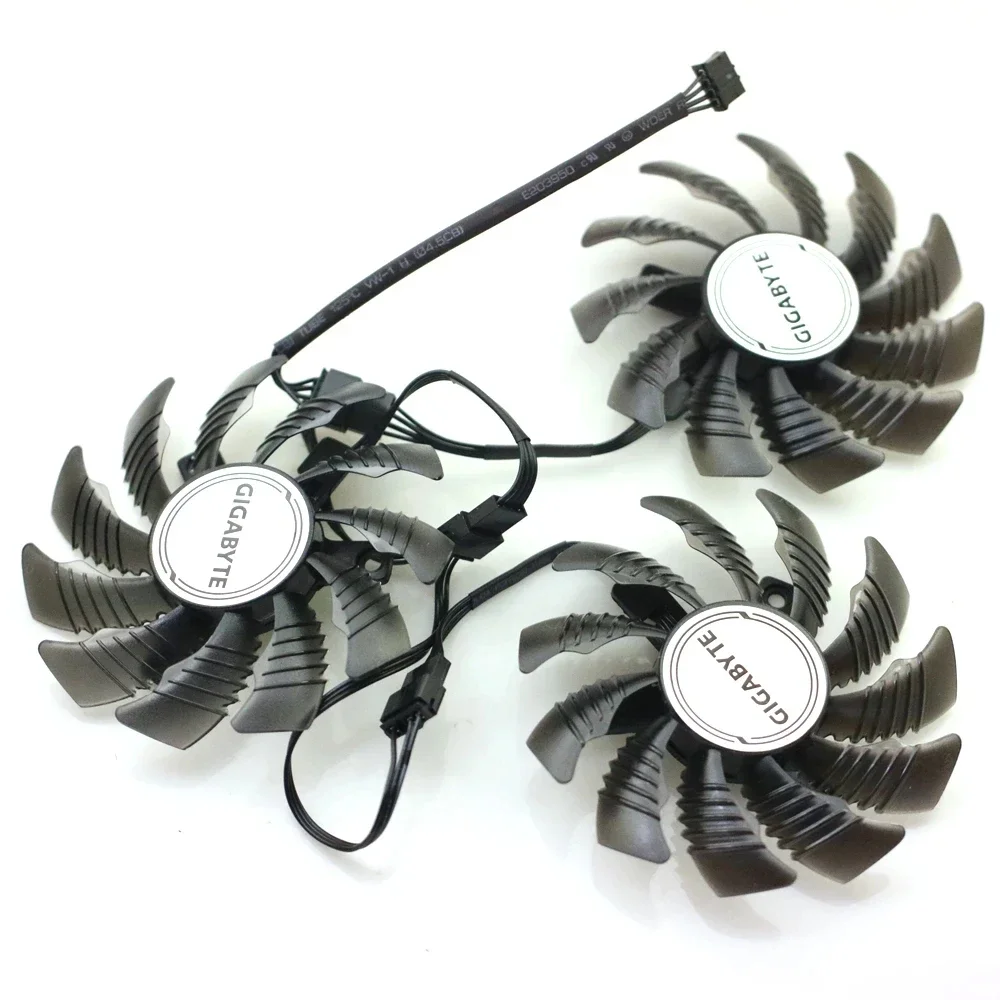 

Т 128010 SU 12 В 0,35 А 77 мм 4-проводной вентилятор VGA для Gigabyte ACE A380 6 ГБ GAMING OC RX6700XT 6700 6600XT EAGLE Вентилятор охлаждения видеокарты