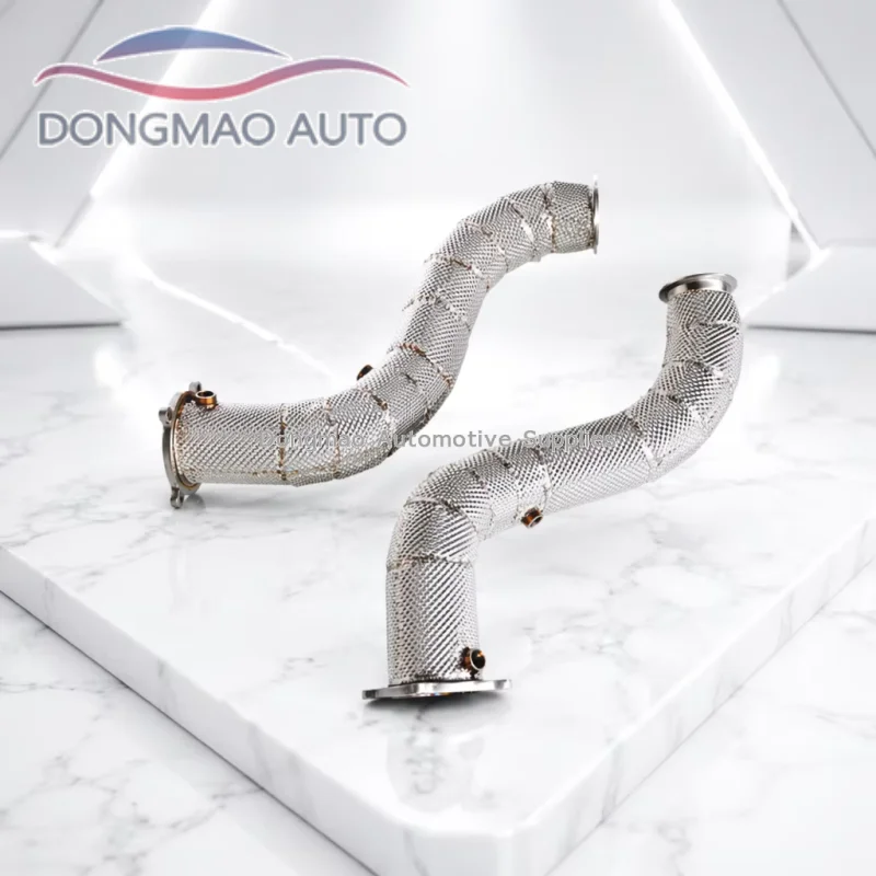 Suitable for McLaren GT 4.0T 2019-2023 stainless steel high-performance lower pipe muffler exhaust system