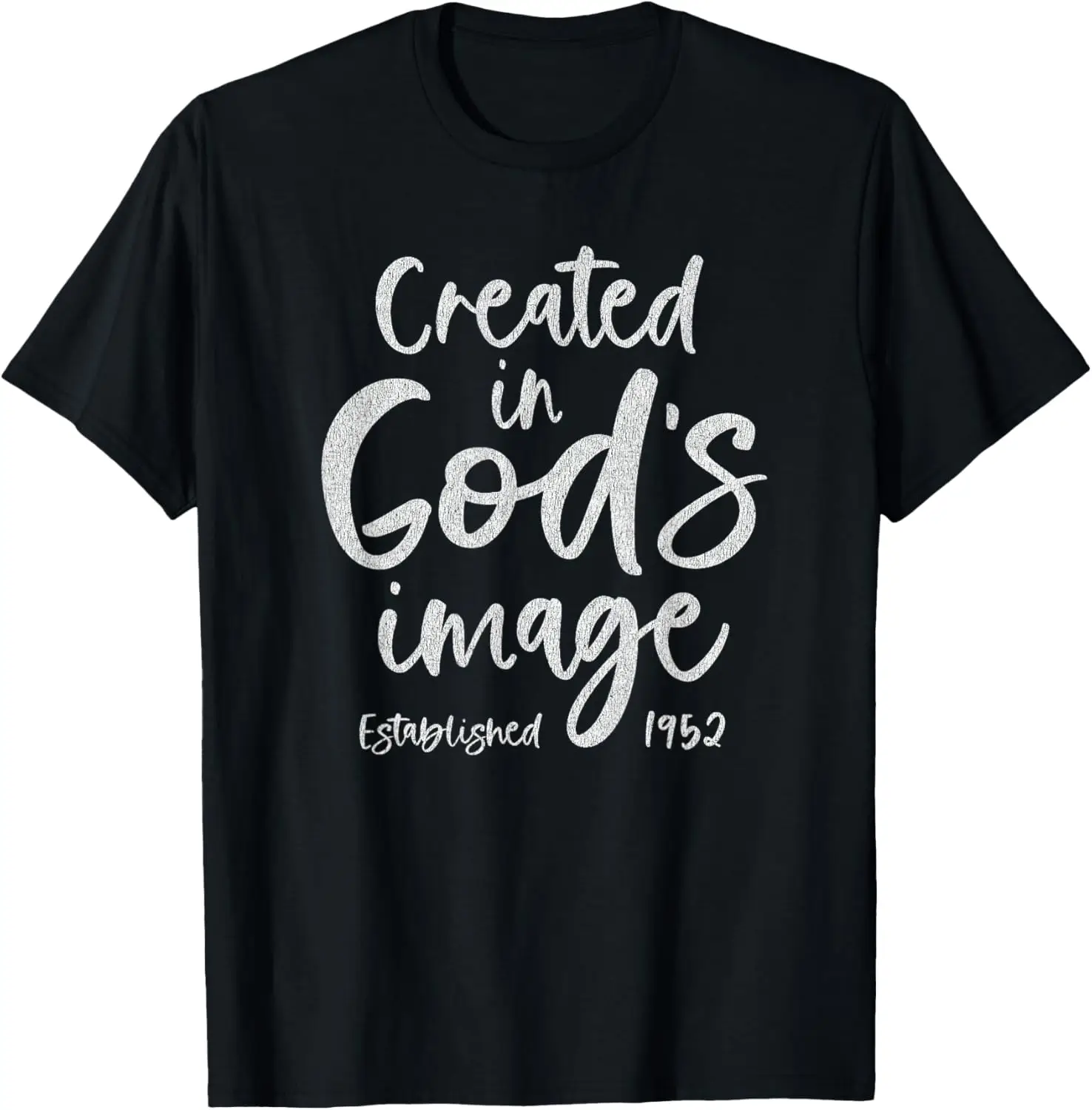 

72 Year Old Christian Love Jesus and God 1952 72nd Birthday T-Shirt
