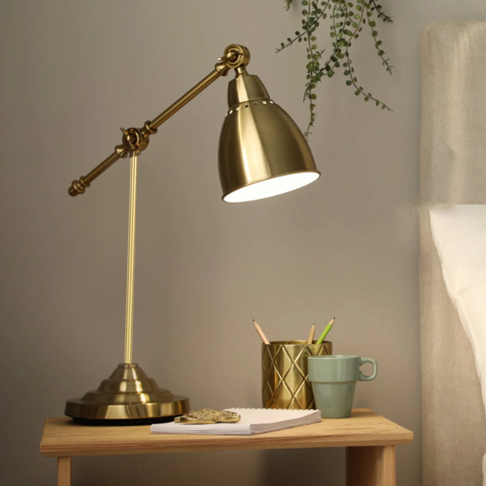 

Длинная латунная ниппельная труба с полированной резьбой, стержень для светильника M10, 300 мм, идеально подходит для проектов освещения «сделай сам», принадлежностей для проектов освещения