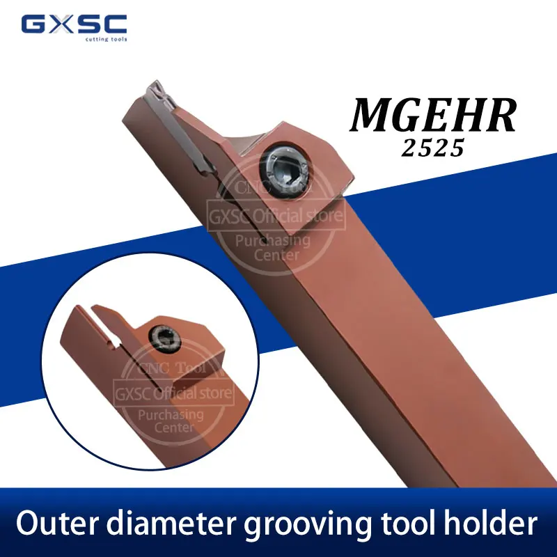 

MGEHR2525-2T15 3T30 3T35 3T40 4T20 5T40 Высококачественный токарный станок с ЧПУ Пружинный стальной кронштейн Держатель инструмента для обработки канавок Режущий инструмент Лезвие MGMN