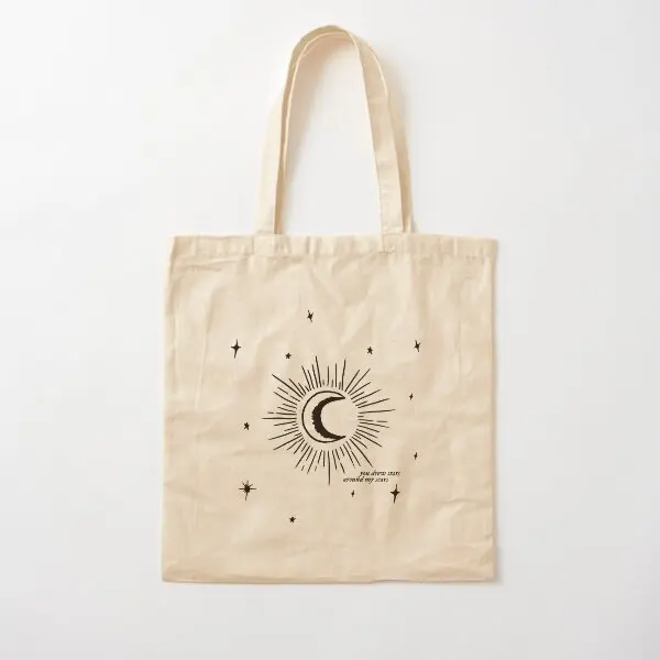 You Drew Stars Around My Scars Black C Gpb Canvas Bag Unisex Handbag Fabric Lad…