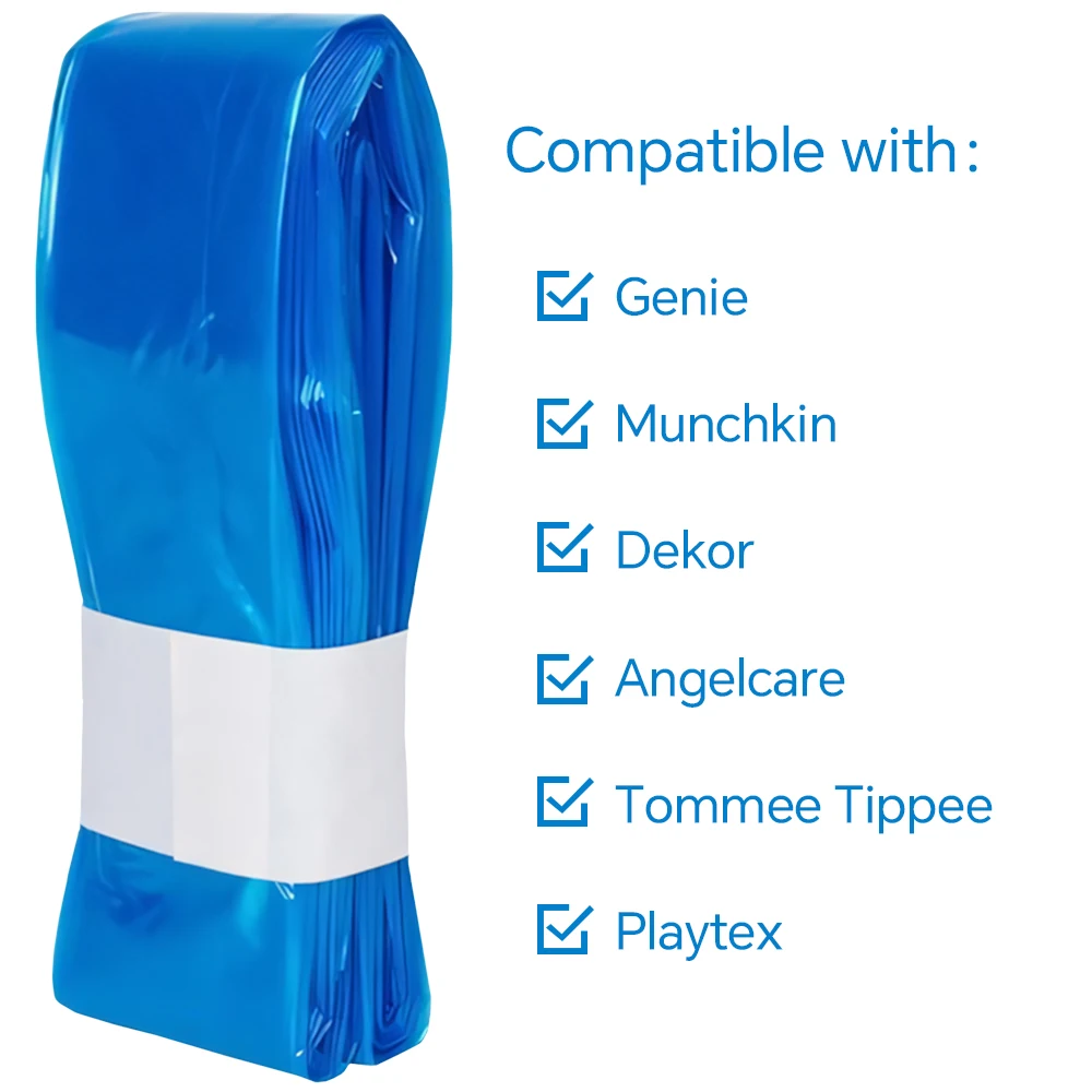 أكياس إعادة تعبئة ألواح الحفاضات المتوافقة مع عبوات دلاء الحفاضات الجني، مونشكين، ديكور، أنجل كير، تومي تيبي وبلايتكس