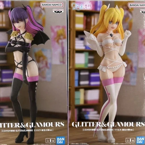 

Bandai BANPRESTO Action Anime 2.5 Dimensional Seduction Mikari Tachibana Ririsa Amano Figure Model Toys for Kids Adult Gifts
