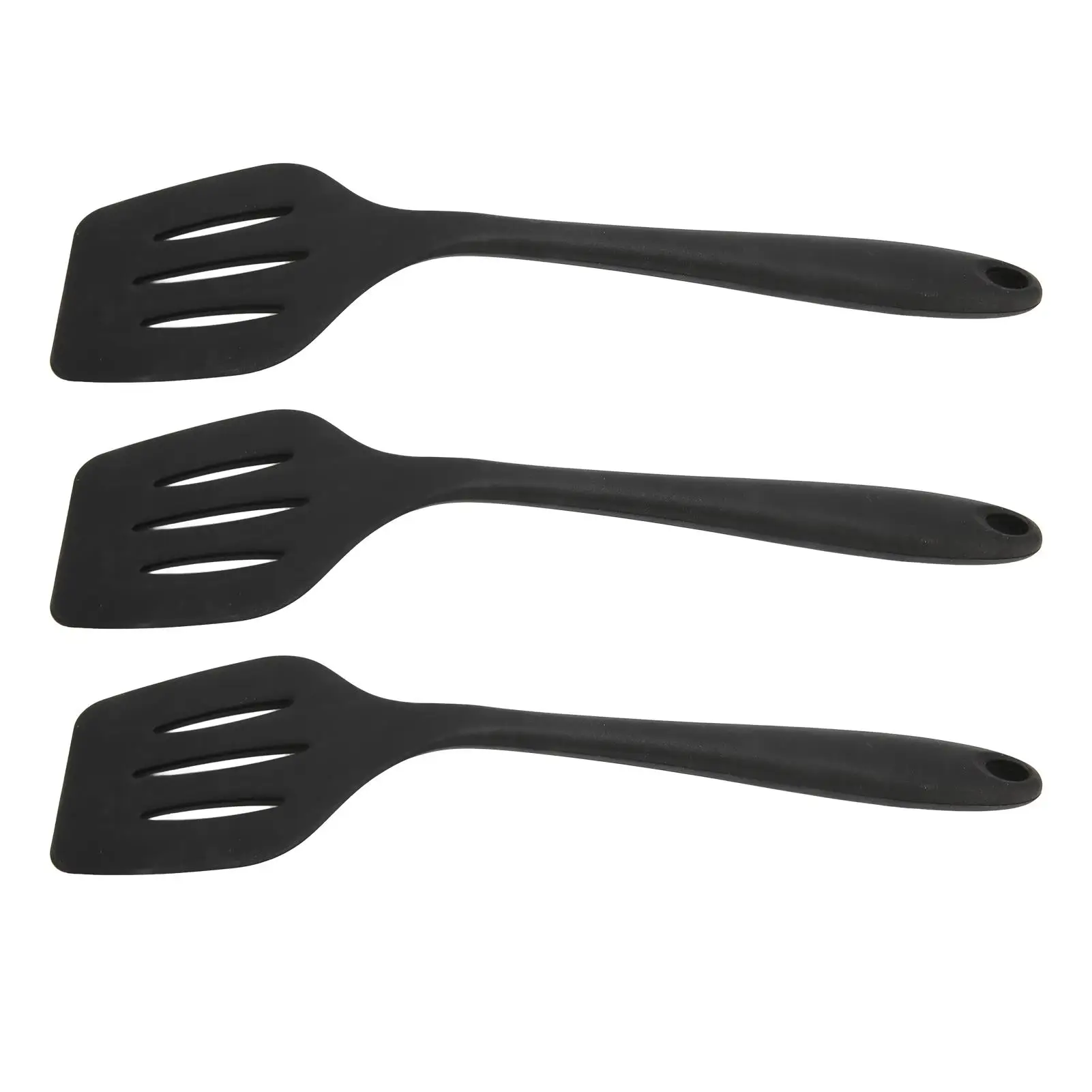 Silicone Slotted Turner para cozinha, espátula inodoro