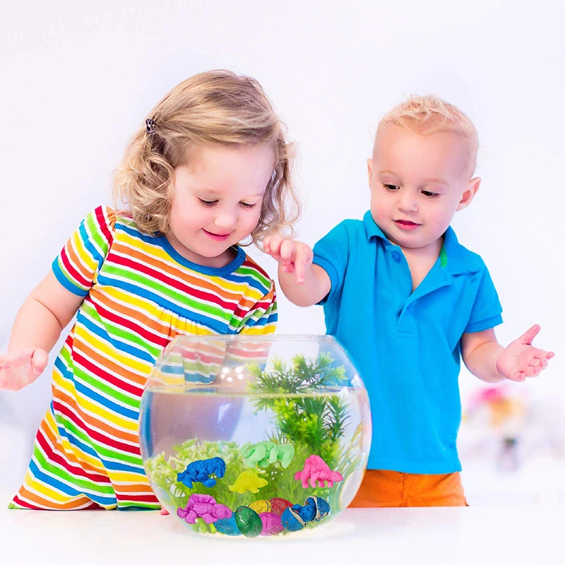 60 قطعة بيض الديناصور السحري لعبة تفقيس فتحة البيض الكراك العلوم أطقم عملية تربية الحيوان ألعاب تعليمية هدايا مضحكة TMZ