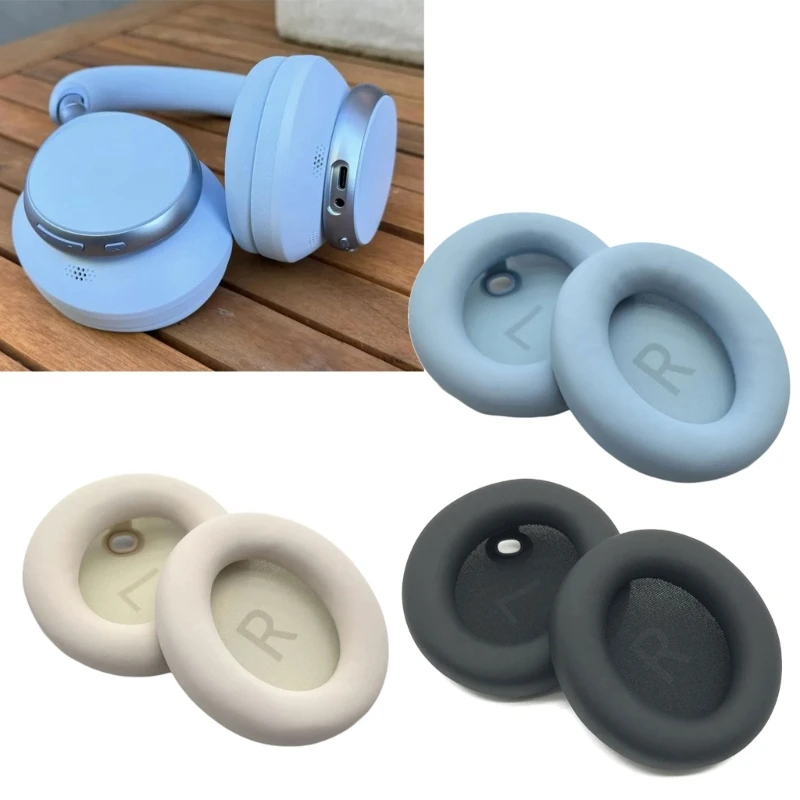 

Replacement Earpads Ear Pad Ear Cushions for Space Headphones Leather Replacement Repair Cover