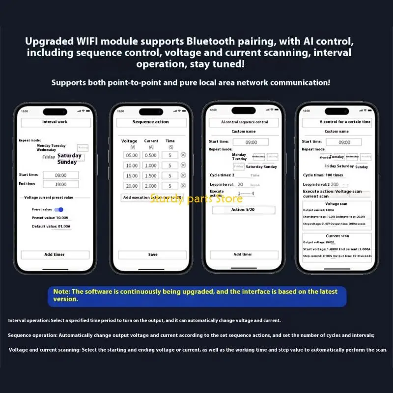 97QC Multifunction Adjustable Power Supply 20A 1200W Digital Display Control Tool