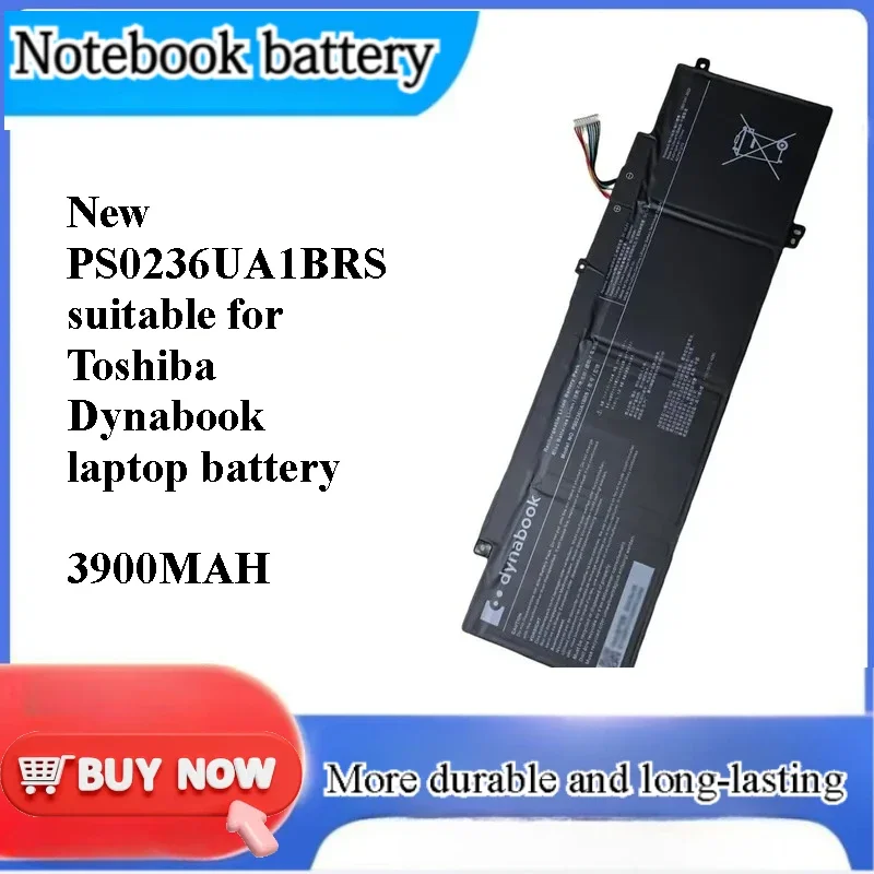 for Toshiba Dynabook Laptop Battery PS0236UA1BRS 3900mAh Replacement Battery