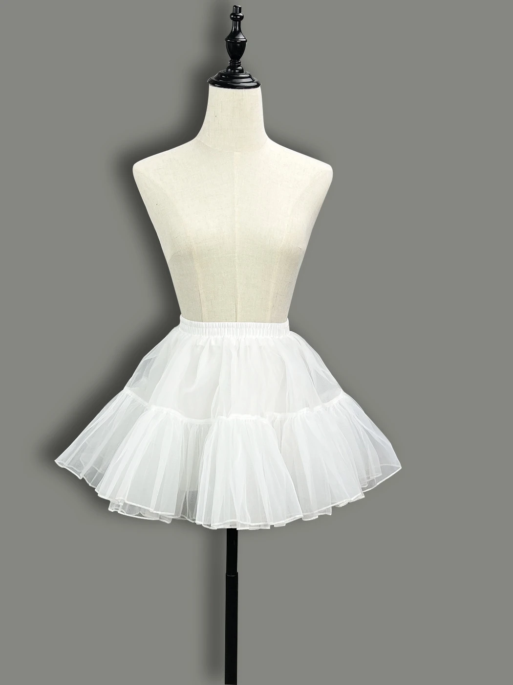 Lolita Dog Short Daily Skirt Support Dream Garden 35cm Boneless Soft Tulle under Skirt Summer Short Style Wedding Dress Acces...