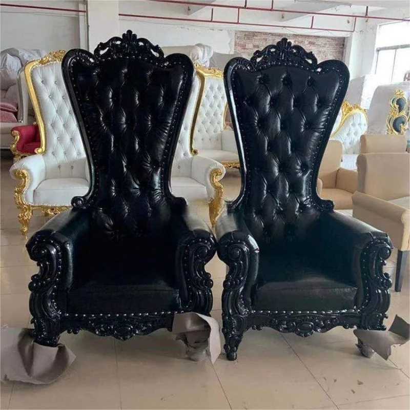 Cheap Wedding Gold Royal King Throne Chair For Queen Wholesale