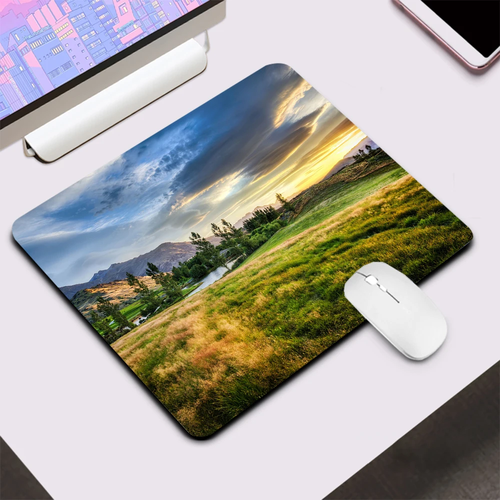 Nature Landscape Small Gaming Mouse Pad Computer Office Mousepad Keyboard Pad Desk Mat PC Gamer Mouse Mat XXL Laptop Mausepad