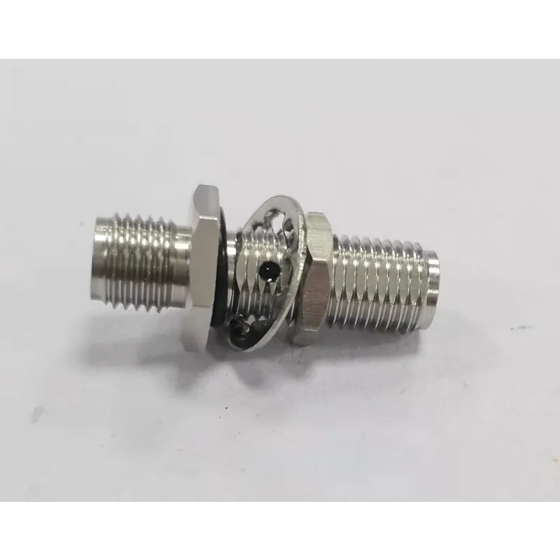 SMA-KYKG SMA-KKYF 26.5G Stainless Steel, SMA Female to Female Panel Adapter