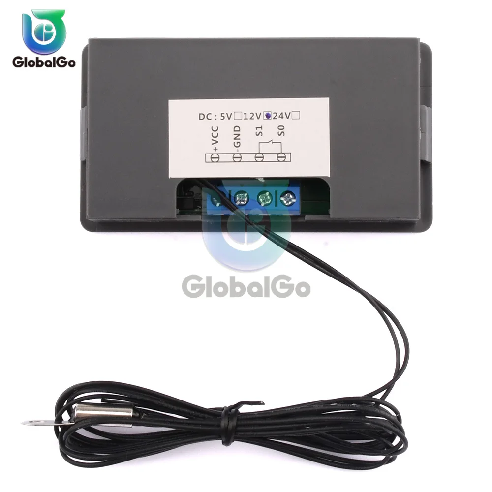 DC 5V/12V/24V Thermostat Digital Temperature Controller Regulator Thermoregulator Incubator NTC Sensor Switch Module