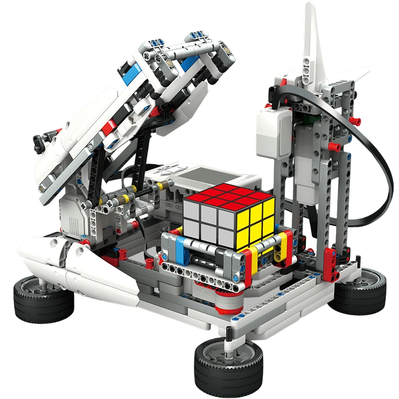 Building Tech Series 45544 Bouwspeelgoed Stoomonderwijs Programmeerblokken Model Compatibele EV3-robot