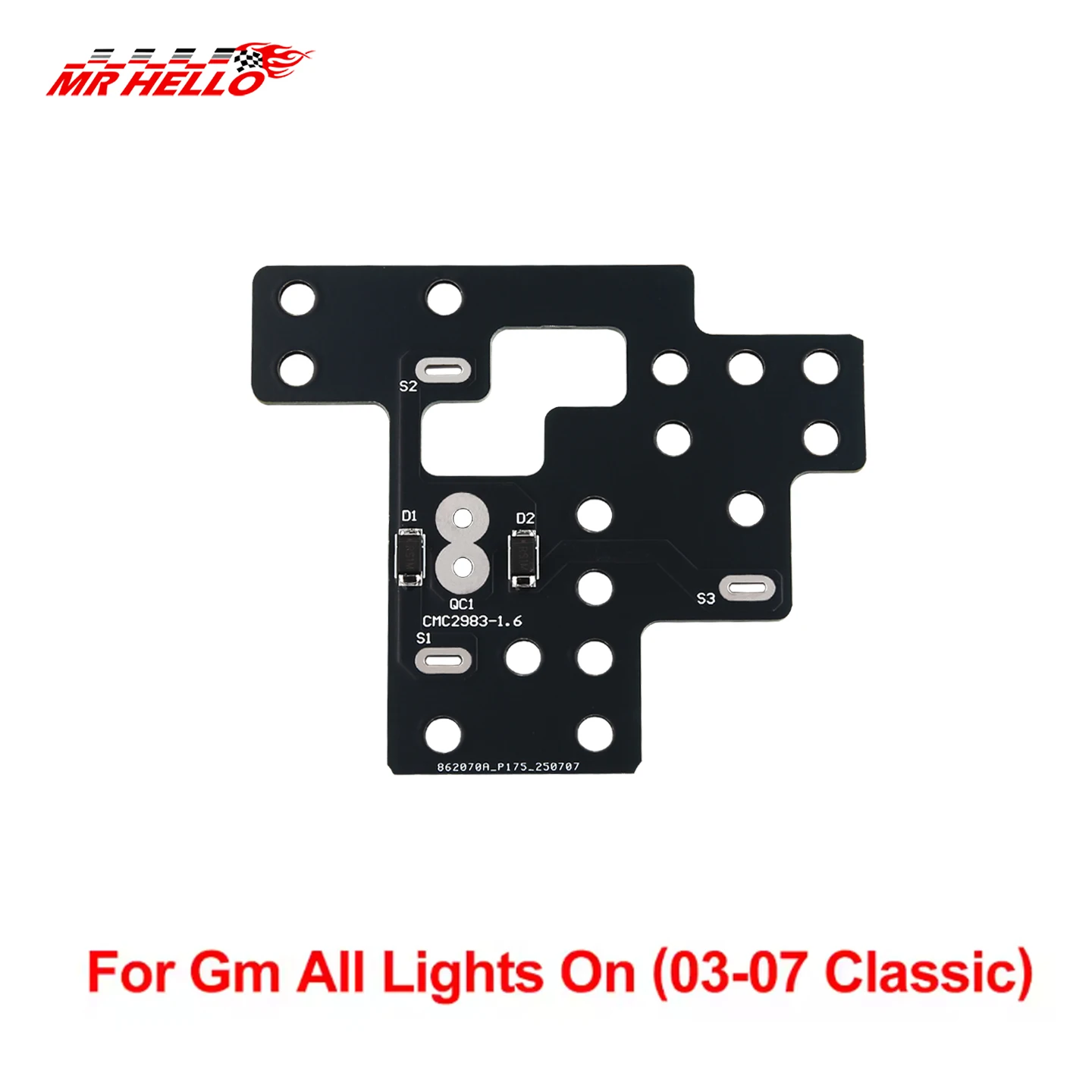 For GM All Light On Module For Silverado＆Sierra 1500/2500/3500 2001-2007 For GM Classic Full Size SUV 2003 - 2006