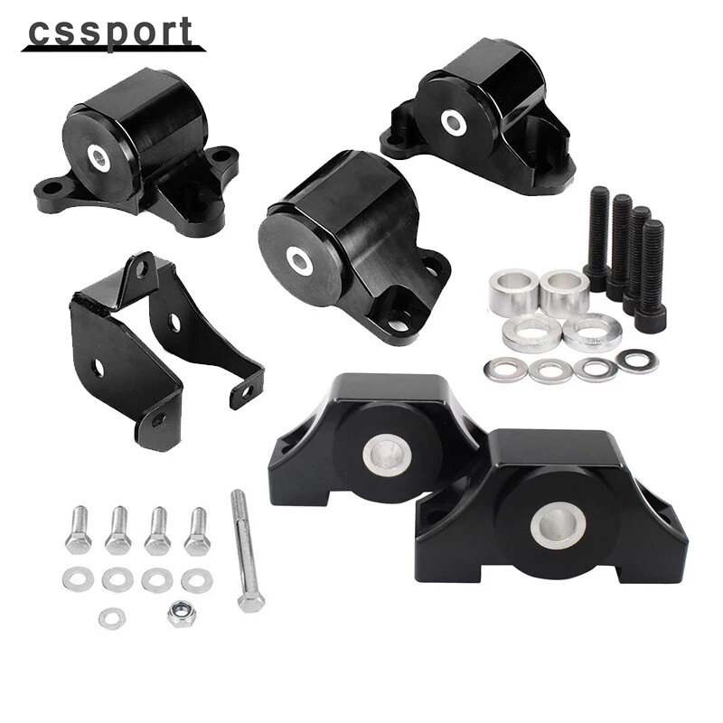 

2-Bolt Engine Swap Motor Mount Kit for 1996-2000 Honda Civic EK B-Series D-Series SAU-881