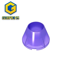 Gobricks GDS-M280 Cone 4 x 4 x 2 Hollow No Studs compatible with lego 4742 Assembles Building Blocks children's toys