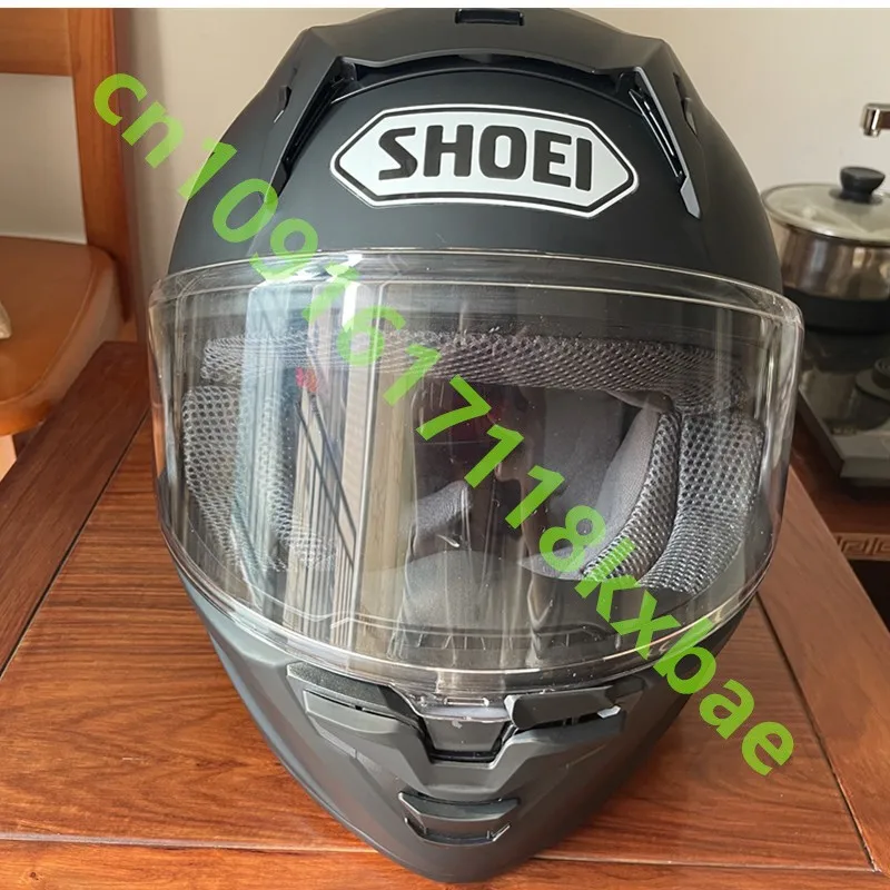 

SHOEI X-15 Pro X-15-дюймовый матовый черный Полнолицевой шлем, для гоночных и дорожных мотоциклетных защитных шлемов, вместительный