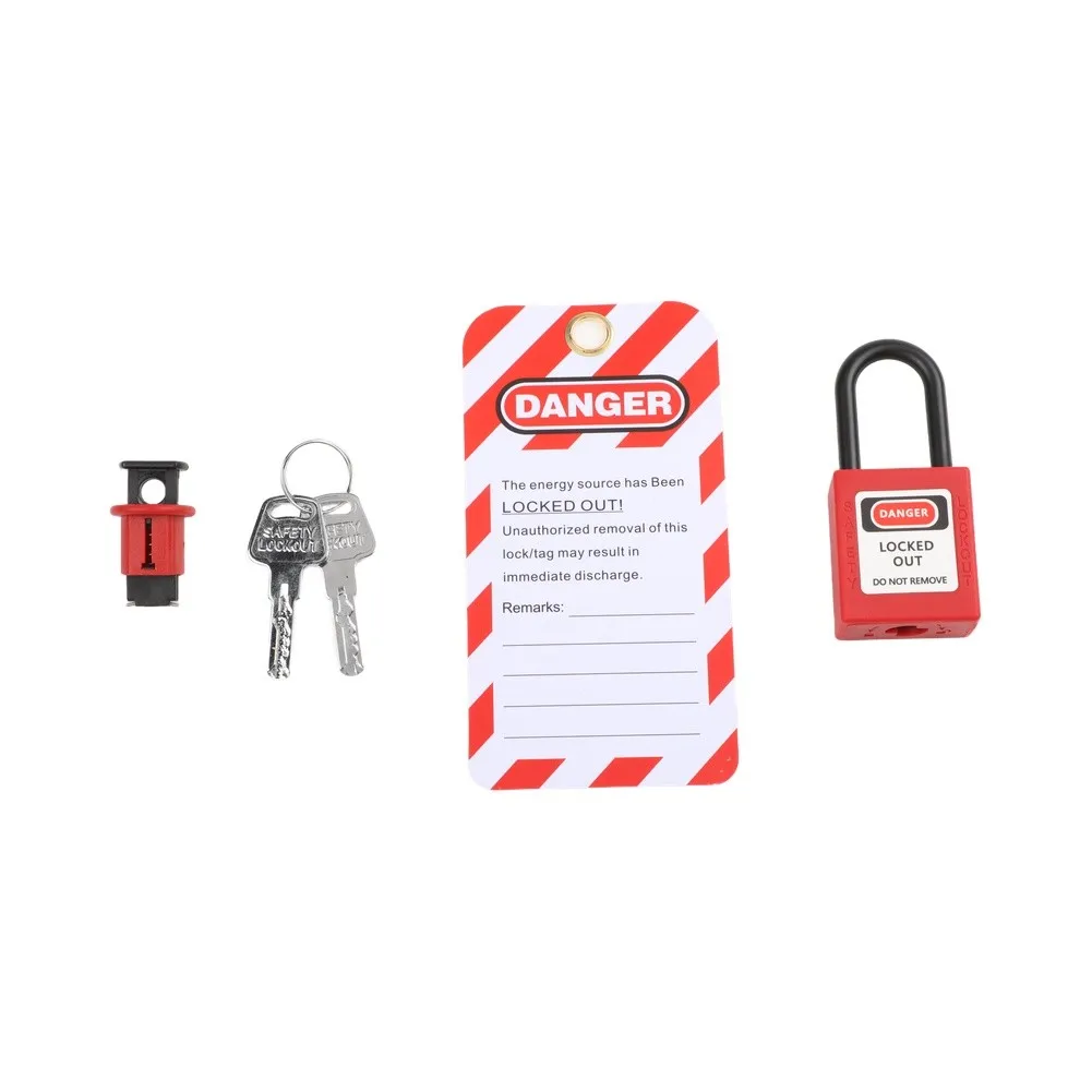 Compliance With Safety Isolation Procedures Circuit Breaker Lock Accidental Reactivation Enhanced Technician Safety