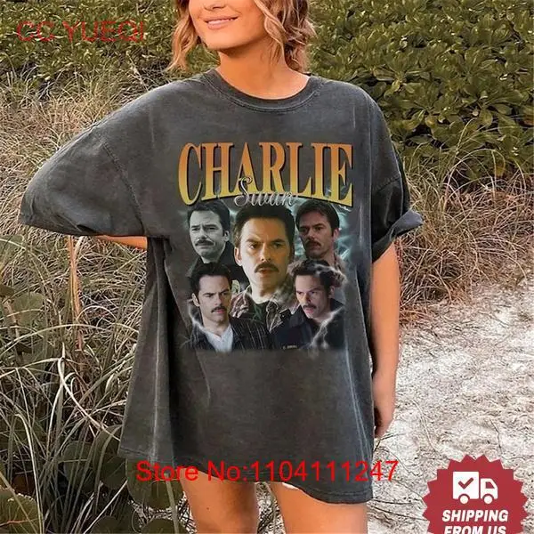 Comfort Retro Colors Charlie Swan T Shirt Twilight Billy Burke Bella Swan's Dad Fan Merch  long or short sleeves