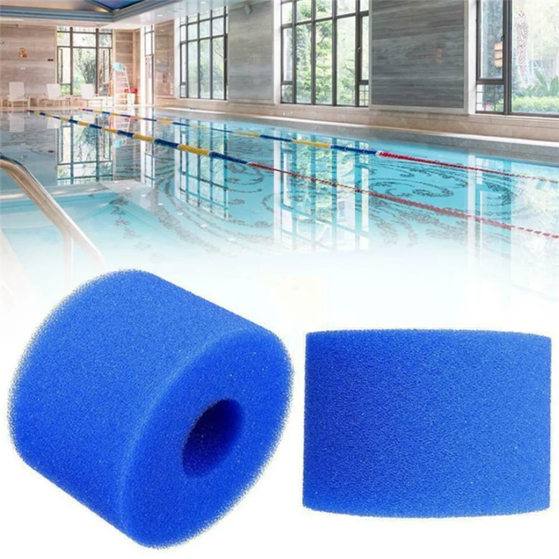 Cartouche filtrante en mousse lavable réutilisable pour spa Intex Pure, type l's, éponge filtrante pour piscine, bain à remous, 25 pièces