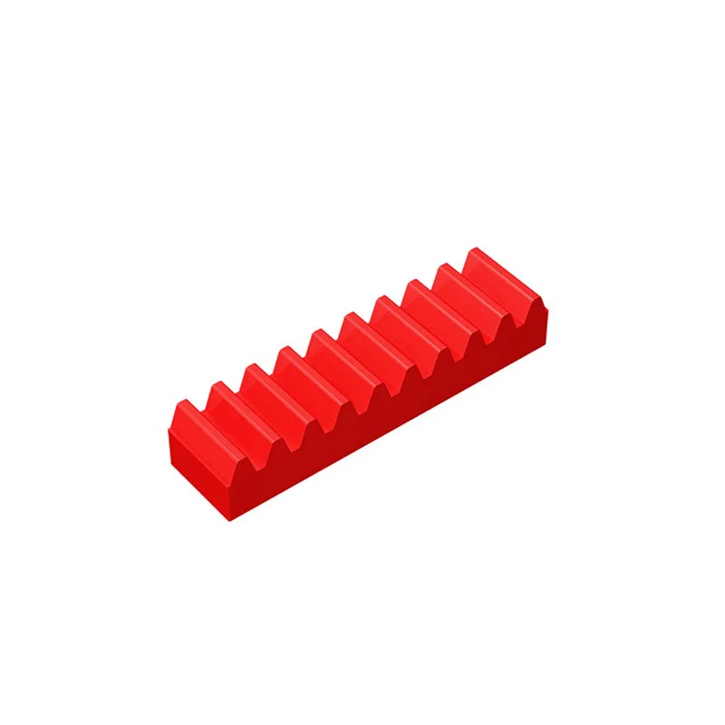 Pièces de briques MOC compatibles 3743, support d'engrenages de haute technologie 1x4, bloc de construction de particules, bricolage, Puzzle pour enfant, jouet cérébral, cadeau, 10 pièces