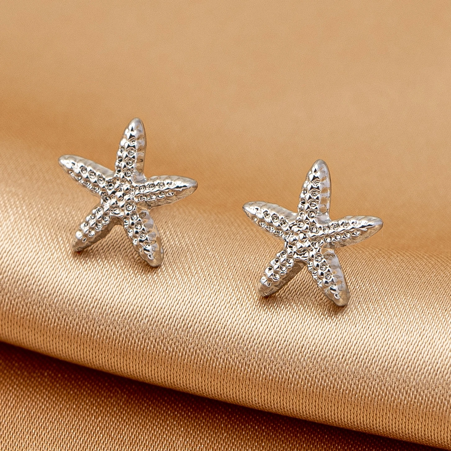 Women's Earrings, Simple Small Starfish Marine Life Beach Vacation Earrings, Suitable for Daily Wear and Vacation Wear image 4