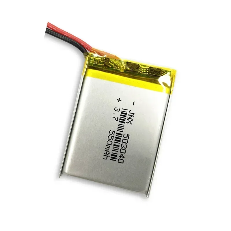 1-2PCS 503040 3.7V 600mAh Polymer Lithium Rechargeable Battery for GPS Navigator MP5 Bluetooth Headset PS4 503040 Batteries