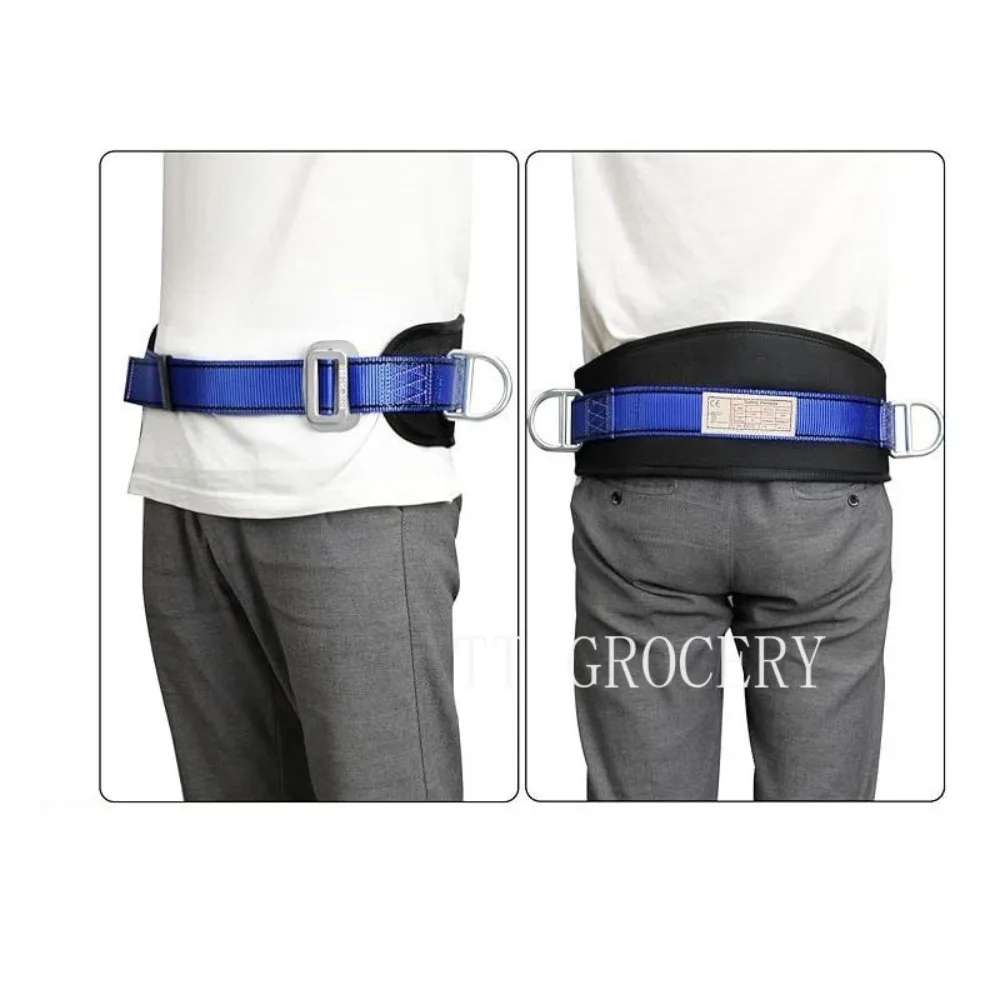 Adjustable Single Waist Safety Strap High-Altitude Pole Work Safety Belt Export-Ready Quick-Release Adjustable Pole Strap