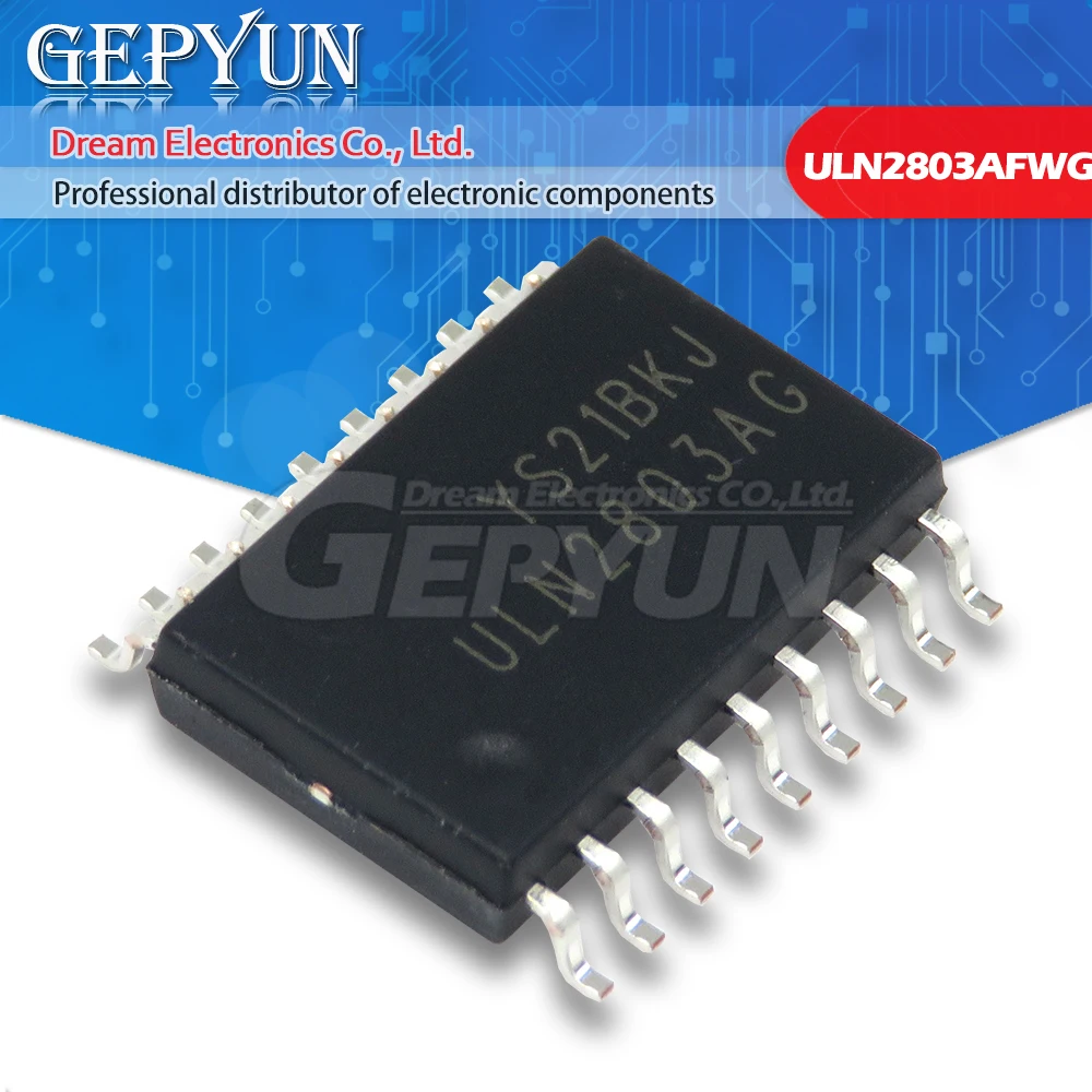 100 szt. ULN2803AFWG SOP18 ULN2803AG SOP ULN2803 SMD ULN2803A 2803AFWG SOP-18 nowy i IC