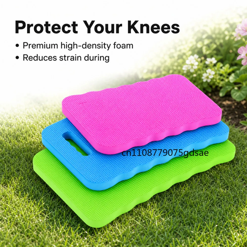 Foam Knee Pads for Gardeners EVA Waterproof Non-slip Mat Durable Comfortable Cushion for Yoga Exercise Multi-function Tool