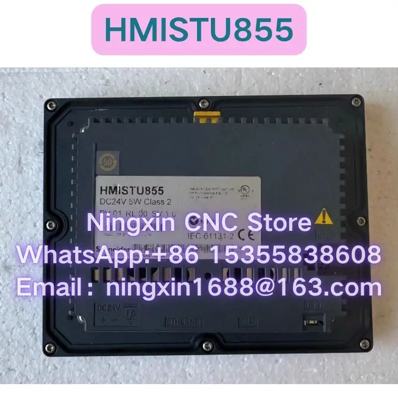 Second-hand HMISTU855 touch screen Functional test OK Fast delivery