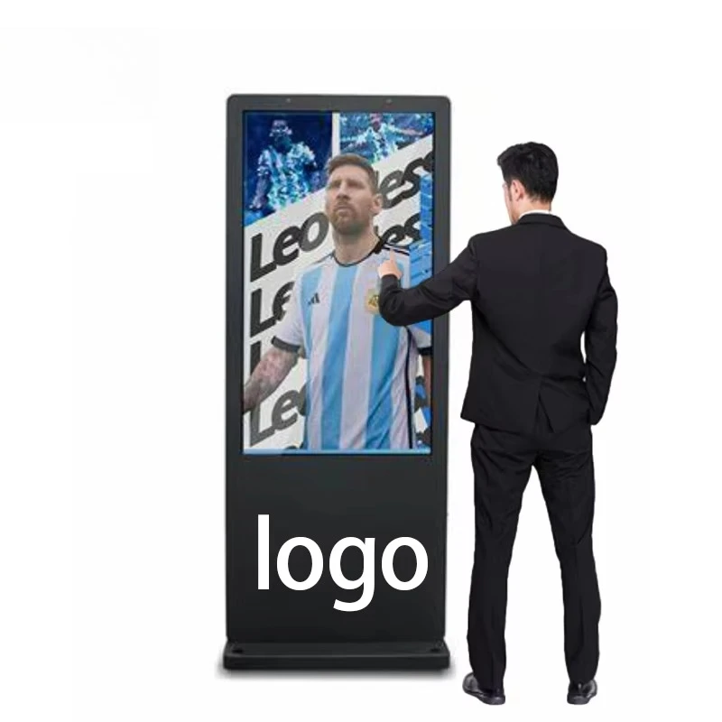 

Zdhq 55 Indoor Touch Screen 4K LCD Interactive Kiosk Animation Floor Standing Totem Restaurant Retail Store Shopping Mall