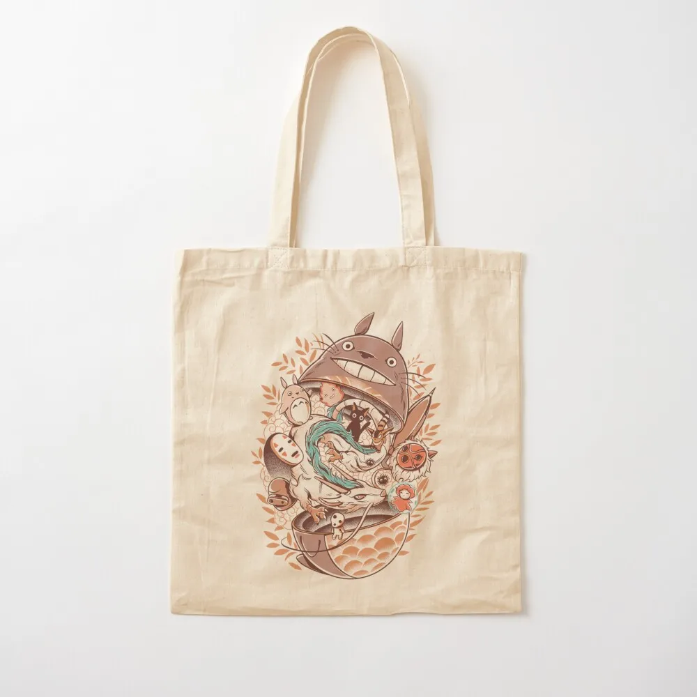 Pousse Tote Bag eco bag folding tote bag screen Cloth bags Candy bags