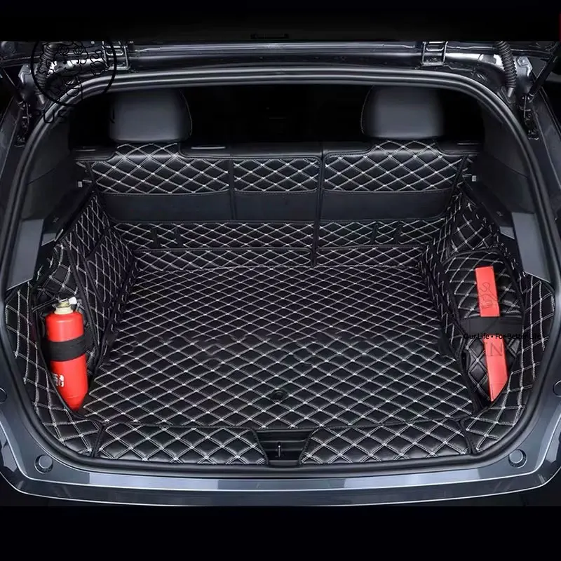 Car Rear Trunk Mats For MG4 EV MG 4 EV EH32 2025~2024 Electric Hatchback Waterproof Protective Pads Car Mats Rug Car Accessories