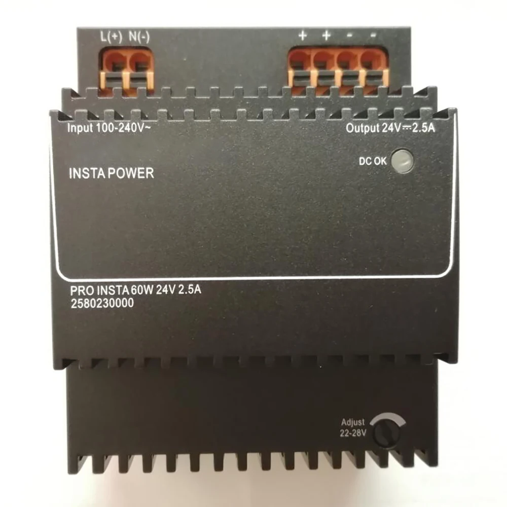 2580230000 Insta Power DIN-Rail Power Supply For Weidmuller PRO INSTA 60W 24V 2.5A