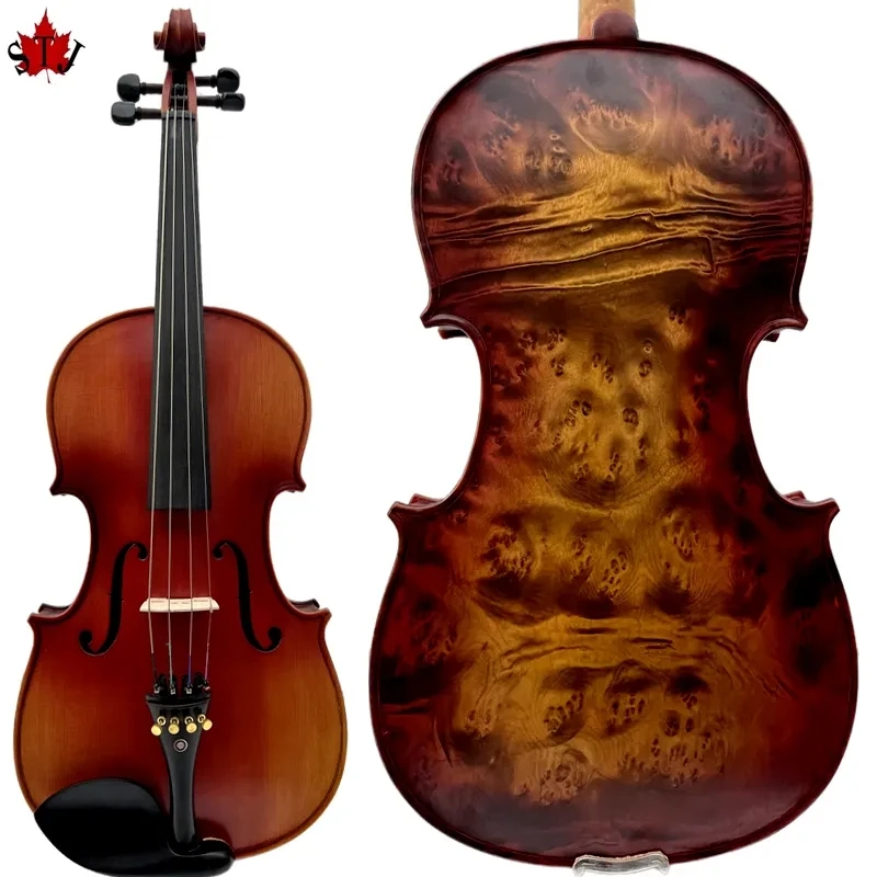 

Strad style SONG Master bird's eye wood 16" viola,huge and powerful sound #15456