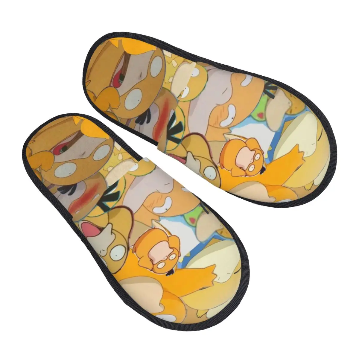 

Изготовленные на заказ тапочки для гостей с героями мультфильмов P-Psyducks для спа-женщин, домашние тапочки