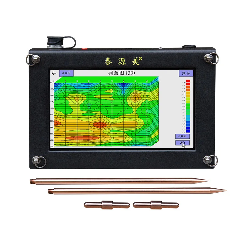 Water Source Detector Natural Electric Field Exploration Cavity Vein Going Underground Drilling Water Finding Instrument
