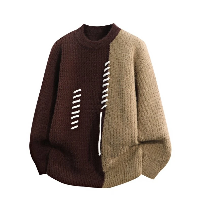 2026 Autumn Winter new style Men Fashion Knitted Pullover man High Quality Comfortable Warm Casual Sweater for male size M-4XL